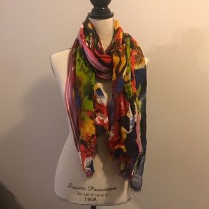 Multi print scarf